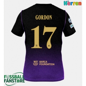 Barcelona Anthony Gordon #17 Replik Auswärtstrikot 2026-27 Kurzarm